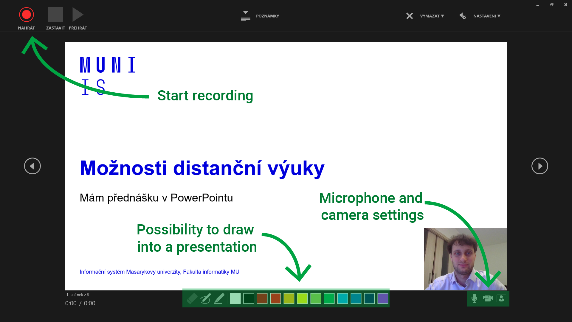 PowerPoint nahrát prezentaci