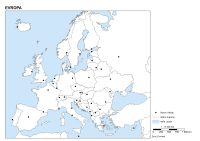 Mapa Evropy