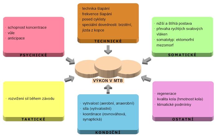 Faktory sportovního výkonu - MTB