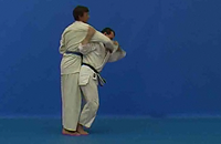 Ippon seoi nage – opakované nástupy