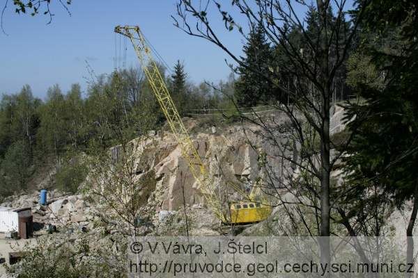 ern Studnice - pohled na lom