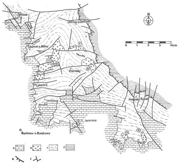 Pn - vskyty magmatit v novomstsk skupin