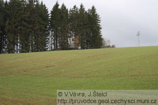 Pekelsk tola - cp lesa se zbytky dobvek