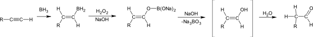  hydroborace alkynu 