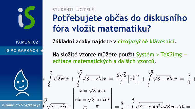 matematika v diskusním fóru