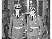 Reinhard Heydrich a K. H. Frank na Hradě Pražském