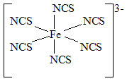 hexaisothiokyanatozelezitanovy anion