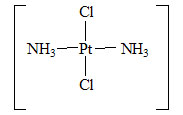 trans-diamo-dichloroplatanatý komplex