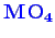 \bgroup\color{blue}$ \mathbf {MO_{4}}$\egroup