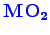 \bgroup\color{blue}$ \mathbf {MO_{2}}$\egroup