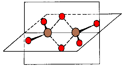 Struktura diboranu B2H6