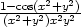 1−-co2s(x22+y22)2- (x+y )x y