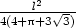 ----l2-√-- 4(4+p+3 3)