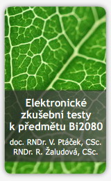 Elektronické zkušební testy k předmětu Bi2080