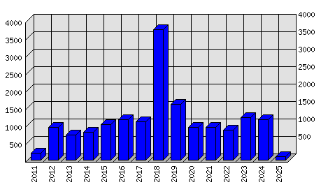 Roční statistiky